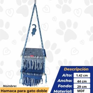 HAMACA PARA GATO DOBLE