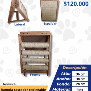 RAMPLA RASCADOR REPLEGABLE